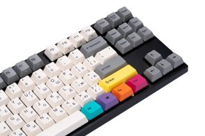 Клавіатура Varmilo VEA87 CMYK 87Key Cherry Mx Red ENG/UKR USB Black (A23A024D4A3A17A007)