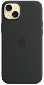 Чохол Apple for iPhone 15 Plus - Silicone Case with MagSafe Black (MT103)