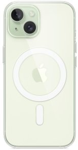  Чохол Apple for iPhone 15 - Clear Case with MagSafe (MT203)