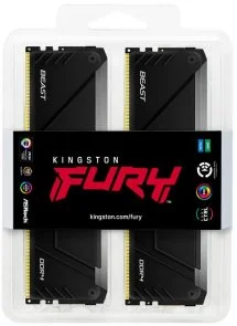 Фото: Оперативна пам’ять Kingston FURY (ex. HyperX) Beast RGB DDR4 4x32GB (KF432C16BB2AK4/128) № 6 | KTC
