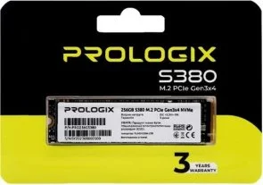 Фото: SSD-накопичувач ProLogix S380 2280 PCIe Gen 3.0 x4 NVMe 512GB (PRO512GS380) № 3 | KTC