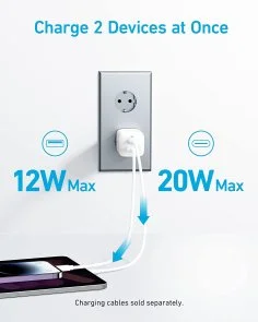 Фото: Зарядний пристрій Anker PowerPort 323 33W White (A2331G21) № 2 | KTC