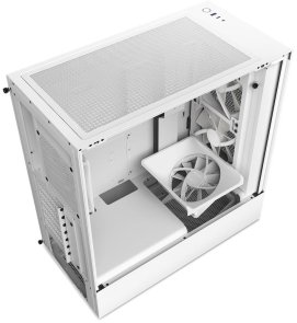 Корпус NZXT H5 Flow RGB 2023 White with window (CC-H51FW-R1)