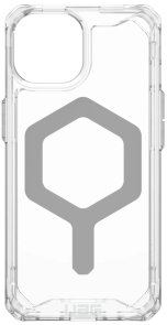 Чохол UAG for Apple iPhone 15 - Plyo Magsafe Ice/Silver (114294114333)