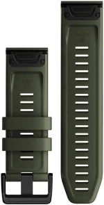 Фото: Ремінець Garmin QuickFit 26mm Watch Bands Moss/Graphite Silicone (010-13281-07) № 2 | KTC