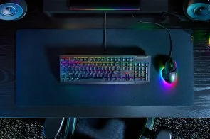 Фото: Клавіатура Razer BlackWidow V4 X Yellow Switch ENG/RU Black Gaming (RZ03-04702500-R3R1) № 6 | KTC