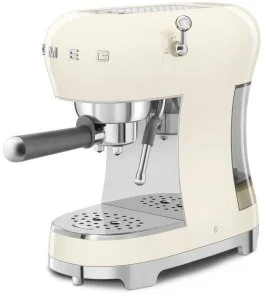 Фото: Ріжкова кавоварка Smeg Retro Style Creamy (ECF02CREU) № 3 | KTC