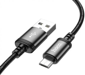 Кабель Hoco X91 Radiance 2.4A AM/MicroUSB 3m Black (6931474788719)