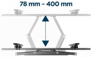 Кронштейн Gembird WM-70ST-01 Black