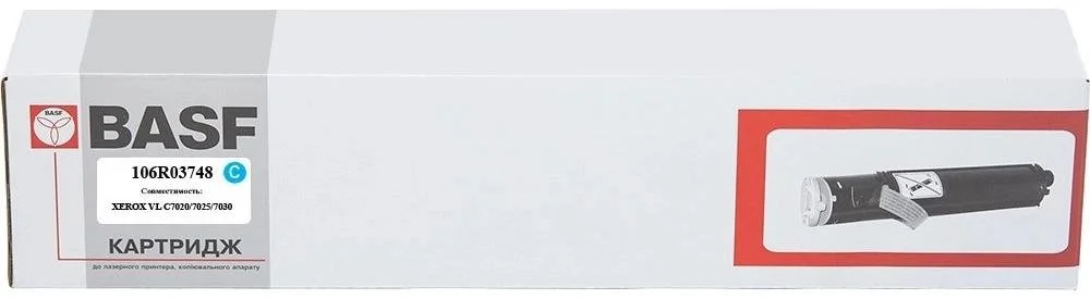 Фото: Сумісний картридж BASF for Xerox VersaLink C7020/7025/7030 Cyan (BASF-KT-106R03748) № 4 | KTC