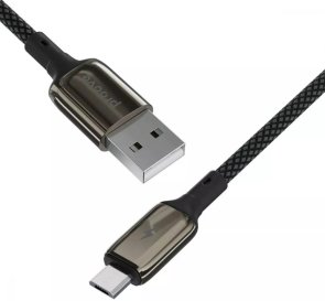 Кабель Proove Dense Metal 2.4A AM / MicroUSB 1m Black (CCDM20001301)