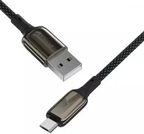 Фото: Кабель Proove Dense Metal 2.4A AM / MicroUSB 1m Black (CCDM20001301) № 2 | KTC