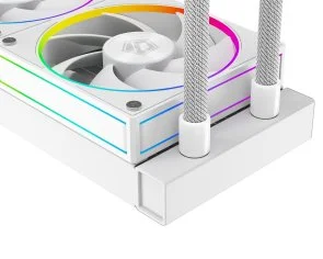 Фото: Система рідинного охолодження ID-COOLING Space LCD SL240 White (SL240 WHITE) № 3 | KTC