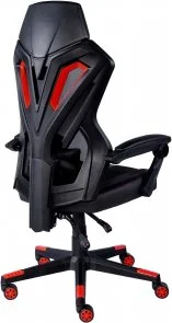 Фото: Крісло Aula F010 Black/Red (6948391286228) № 3 | KTC