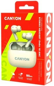 Фото: Навушники Canyon OnGo TWS-10 Beige (CNS-TWS10BG) № 7 | KTC