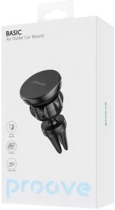 Фото: Кріплення для мобільного телефону Proove Basic Air Outlet Car Mount Black (CHBA00000001) № 3 | KTC