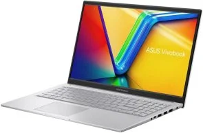 Фото: Ноутбук ASUS Vivobook 15 X1504VA-BQ2684 Cool Silver - 15.6" IPS 60 Гц / Intel Core i3 / i3-1315U / DDR4 16 ГБ / PCI-E SSD 512 ГБ / Intel UHD Graphics № 2 | KTC