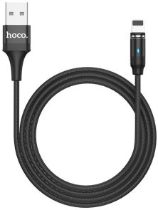 Кабель Hoco U76 Fresh 2A AM/Lightning 1.2m Black (6931474716705)