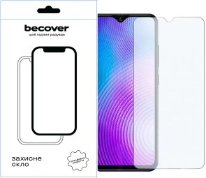 Захисне скло BeCover for Tecno Spark 10C KI5k - Crystal Clear Glass (709748)