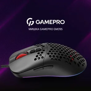 Фото: Миша GamePro GM395 Black № 6 | KTC
