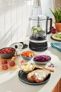 Фото: Кухонний комбайн KitchenAid Food processor 2.1L 5KFP0921 Matte Black (5KFP0921EBM) № 11 | KTC