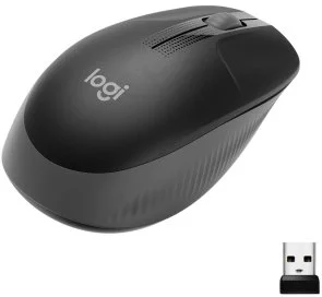 Фото: Миша Logitech M190 Full Size Wireless Charcoal (910-005905) № 2 | KTC