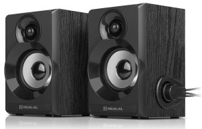 Колонки Real-EL S-200 Black (EL121200008)