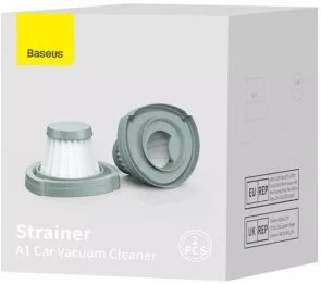 Фото: Фільтр для автомобільного пилососа Baseus A1 2pcs Gray № 2 | KTC