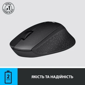 Фото: Миша Logitech M330 Silent Plus Black (910-004909) № 5 | KTC