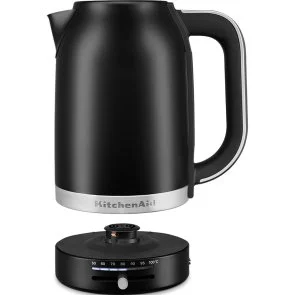 Фото: Електрочайник KitchenAid Variable Temperature Kettle 1.7L 5KEK1701 Matte Black (5KEK1701EBM) № 4 | KTC