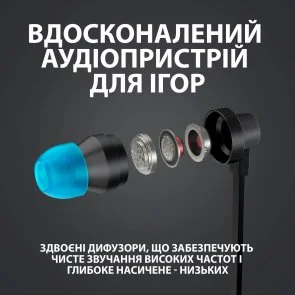 Фото: Навушники Logitech G333 Black (981-000924) № 8 | KTC