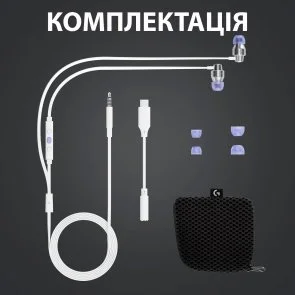 Фото: Навушники Logitech G333 White (981-000930) № 12 | KTC