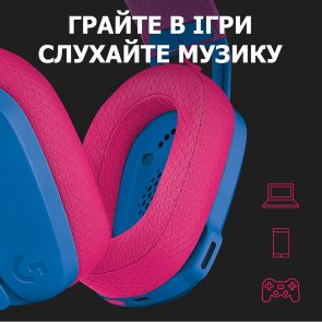 Гарнітура Logitech G435 Blue (981-001062)