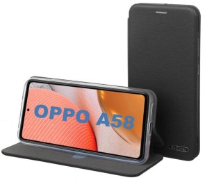 Чохол BeCover for Oppo A58 - Exclusive Black (710295)