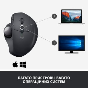 Миша Logitech MX Ergo Graphite (910-005179)