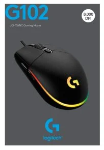 Фото: Миша Logitech G102 Lightsync Black (910-005823) № 13 | KTC