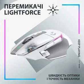 Фото: Миша Logitech G502 X Plus White (910-006171) № 3 | KTC