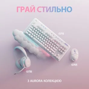 Фото: Миша Logitech G705 White (910-006367) № 5 | KTC