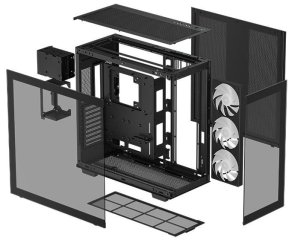 Корпус Deepcool CH780 Black with window (R-CH780-BKADE41-G-1)