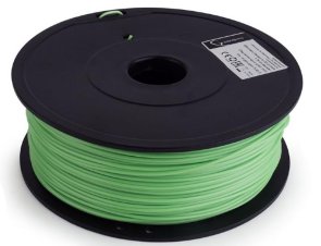 Філамент Gembird ABS 0.6kg 1.75mm Green (3DP-ABS1.75-02-G)