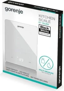 Фото: Ваги кухонні Gorenje KT 10 LBW (739429) № 5 | KTC