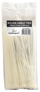 Фото: Стяжки Cablexpert NYT-150/25 100pcs № 2 | KTC