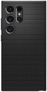 Чохол Spigen for Samsung S24 Ultra - Liquid Air Matte Black (ACS07287)