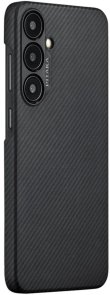 Чохол Pitaka for Samsung S24 Plus - MagEZ Case 4 Twill Black/Grey (KS2401S)