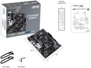 Фото: Материнська плата ASUS PRIME A520M-R № 3 | KTC