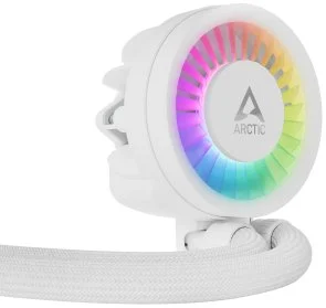 Фото: Система рідинного охолодження Arctic Liquid Freezer III 280 ARGB White (ACFRE00151A) № 6 | KTC