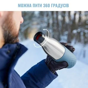 Фото: Термопляшка Tefal Bludrop Soft Touch 500 ml Blue (N3110710) № 8 | KTC