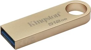 Фото: Флешка USB Kingston DataTraveler SE9 G3 512GB Gold (DTSE9G3/512GB) № 2 | KTC