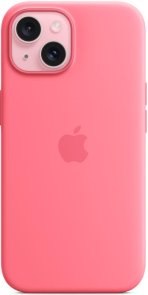 Чохол Apple for iPhone 15 - Silicone Case with MagSafe Pink (MWN93)