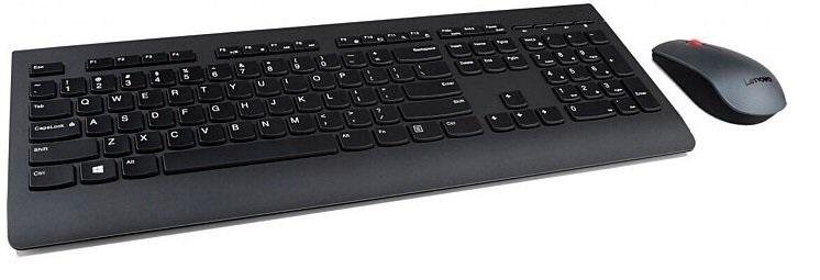 Комплект клавіатура+миша Lenovo Professional Wireless Combo UKR Black (4X31D64775)